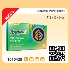 Topline Original Mints Peppermint 12x12x24grs